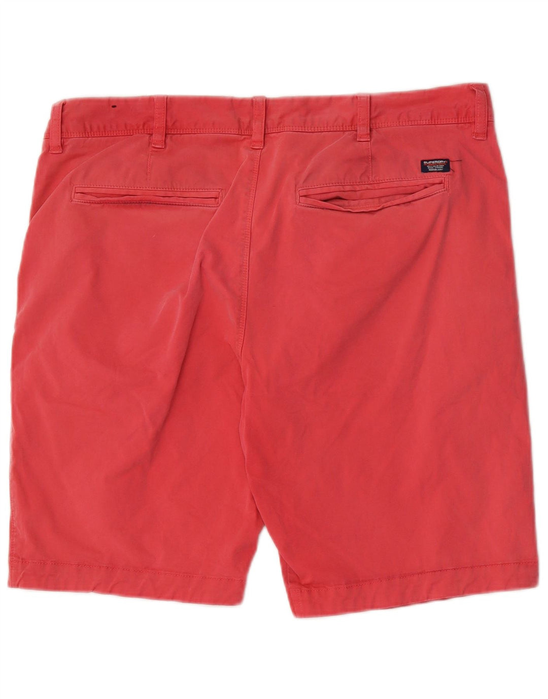 Męskie spodenki Chino Superdry W36, duże, różowe, bawełniane