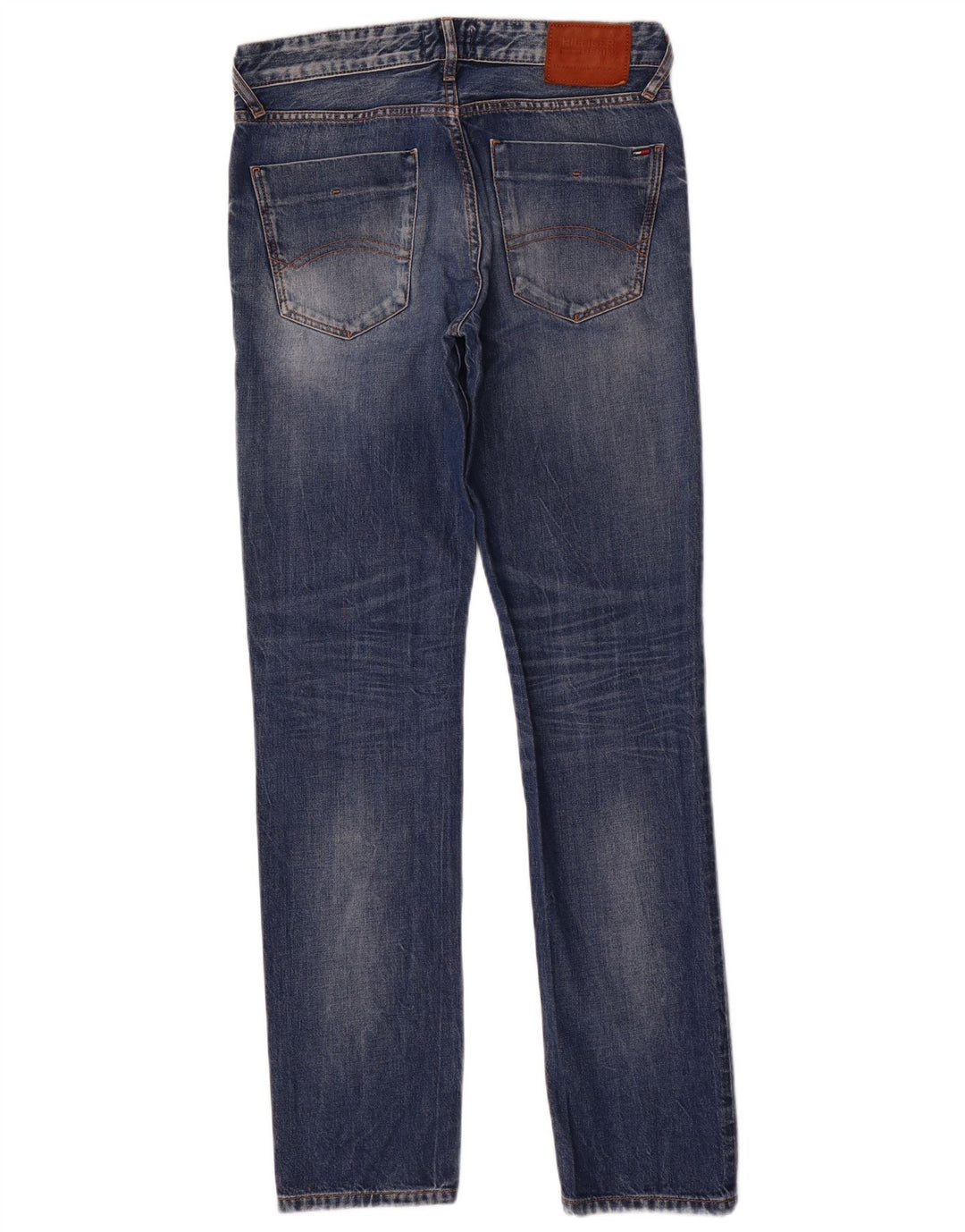 Męskie jeansy slim fit Tommy Hilfiger W30 L32 Niebieskie bawełniane