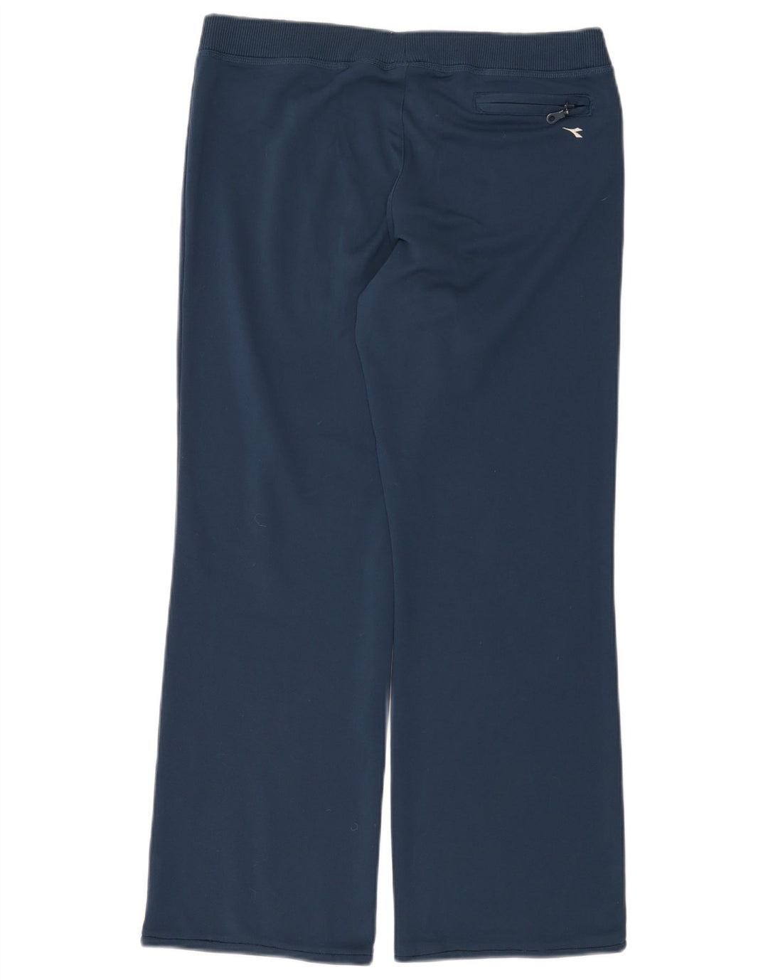 Damskie spodnie dresowe Diadora UK 14, duże, granatowe, poliestrowe