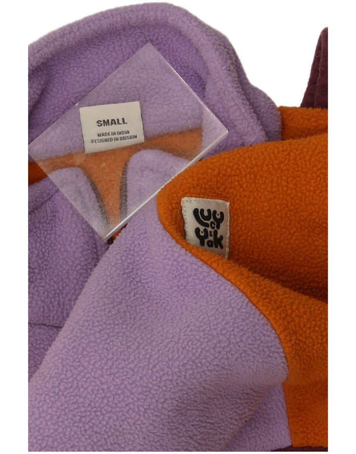 Damski sweter oversize z polaru Lucy & Yak, UK 10, mały, wielokolorowy