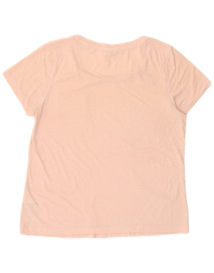 T-shirt damski Jack Wills Top UK 12, średni różowy poliester