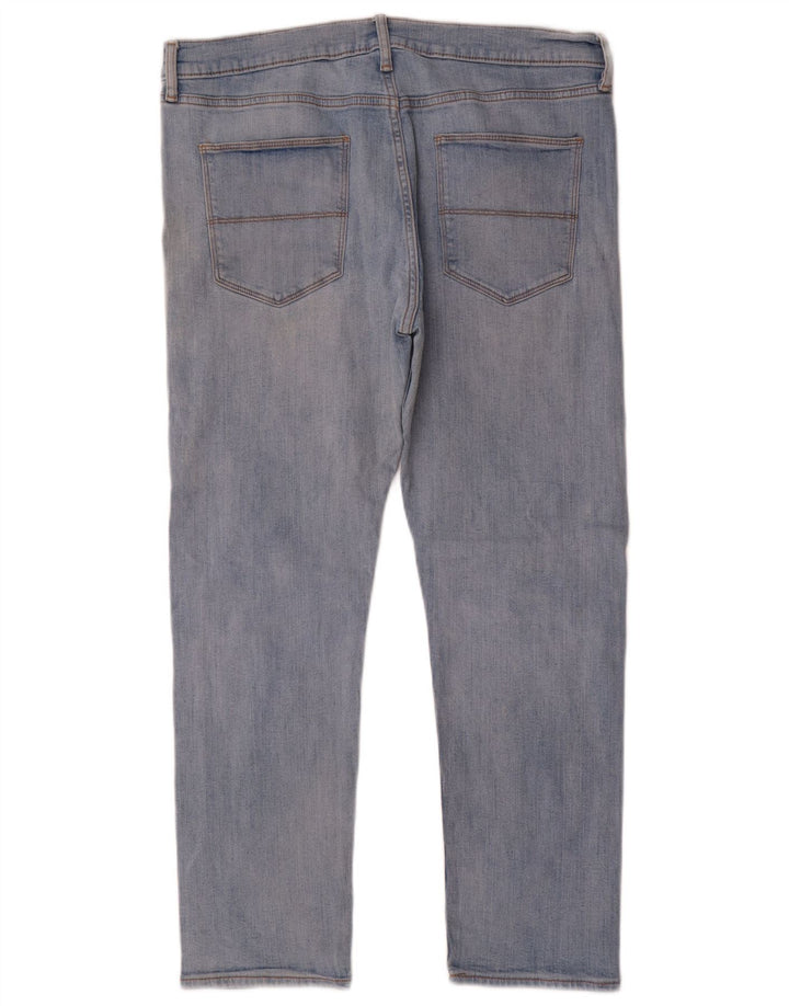 Marks & Spencer Męskie jeansy slim W36 L29 Niebieskie bawełniane