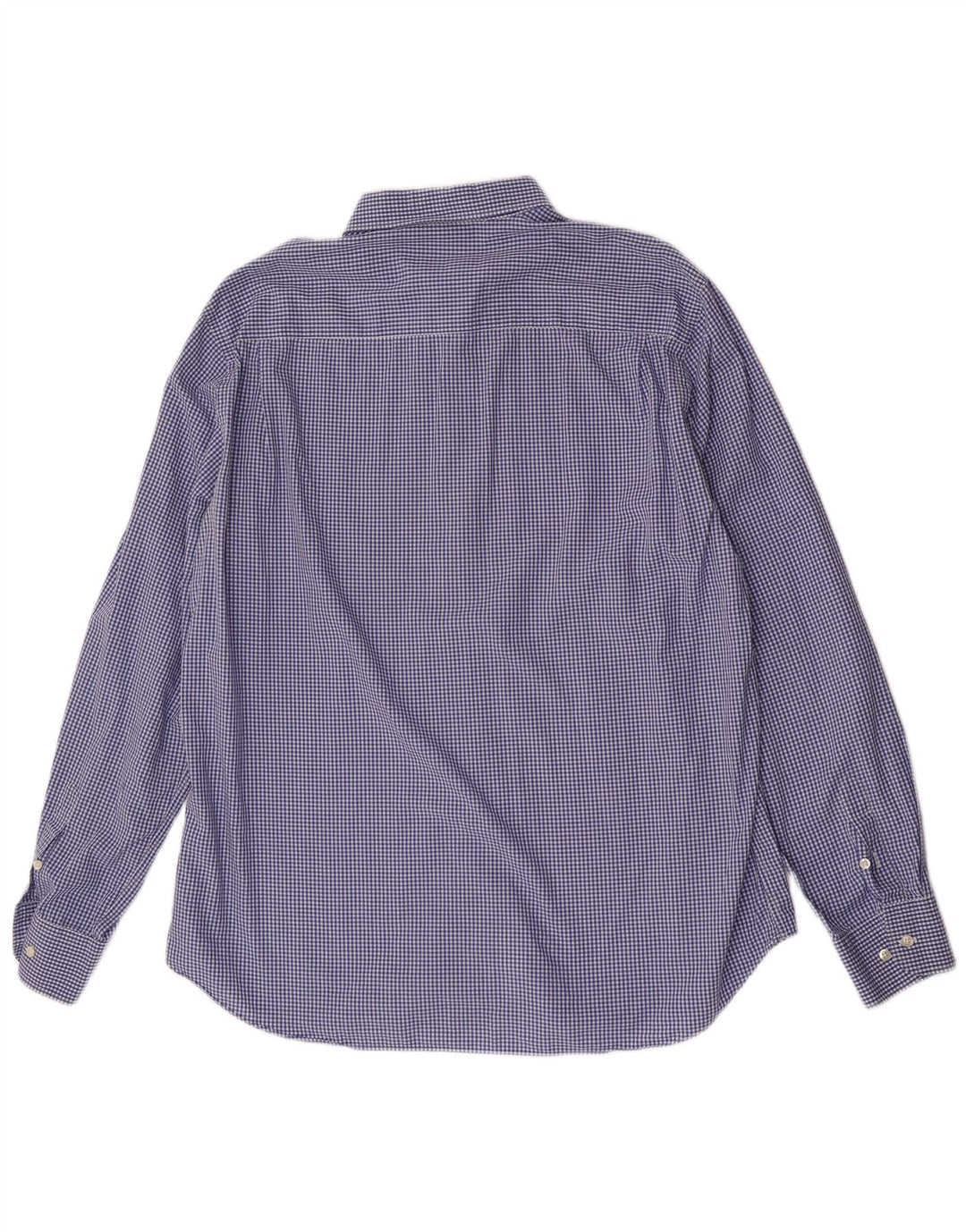 Koszula męska Massimo Dutti 2XL, niebieska bawełniana kratka