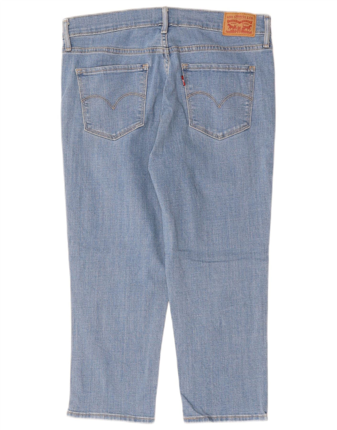 Damskie jeansy Levi's 311 Shaping Skinny Capri W30 L22 Niebieskie