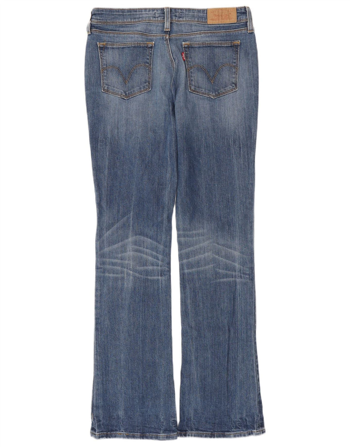 Damskie jeansy Levi's 572 Bootcut W31 L34 Niebieska bawełna