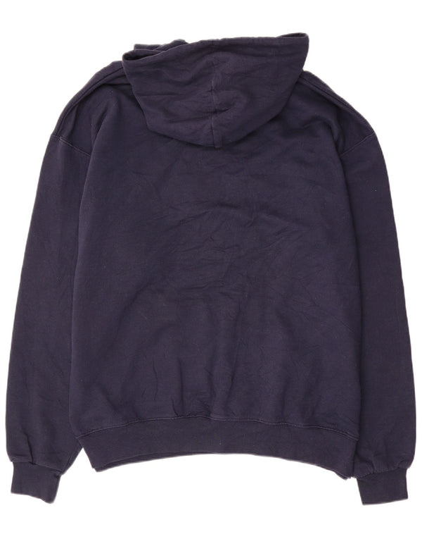 Męski sweter z kapturem Champion Graphic 2XL, granatowy, bawełniany