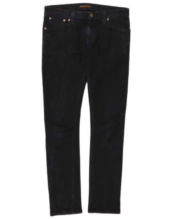 NUDIE JEANS Damskie jeansy skinny W32 L32 Granatowe, bawełniane