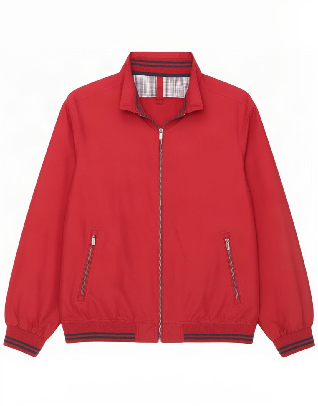 James Pringle Męska kurtka bomber UK 40 Large Red Polyester