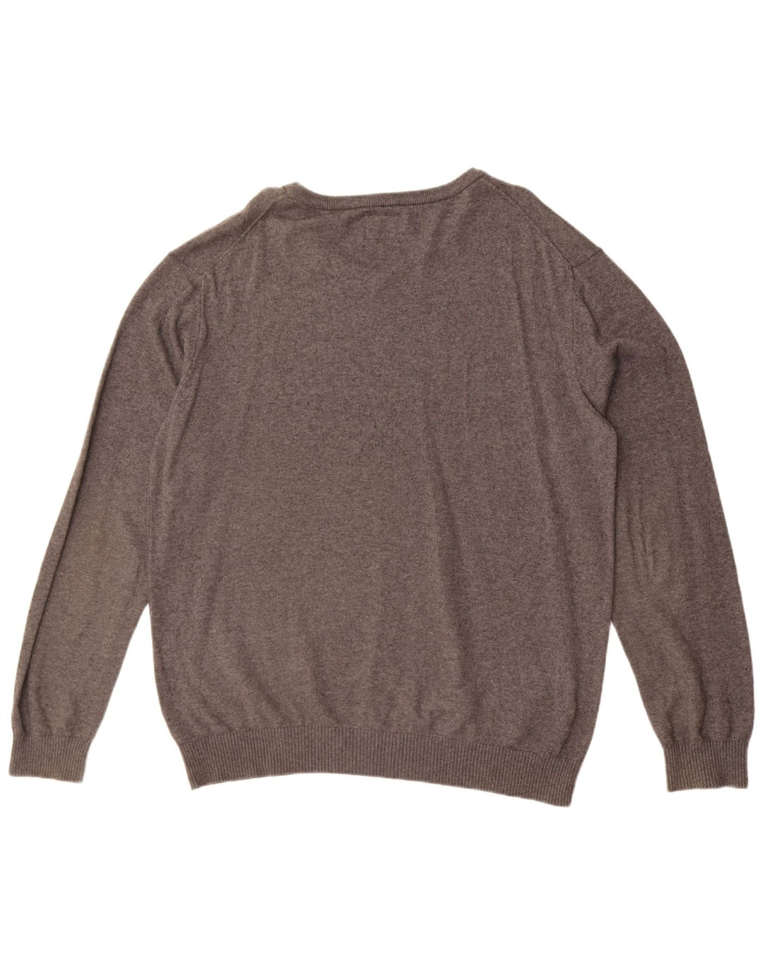 Męski sweter Joules z dekoltem w kształcie litery V, XL, szary, bawełniany