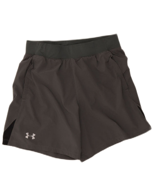 Męskie spodenki sportowe Under Armour, poliester w kolorze średnioszarym