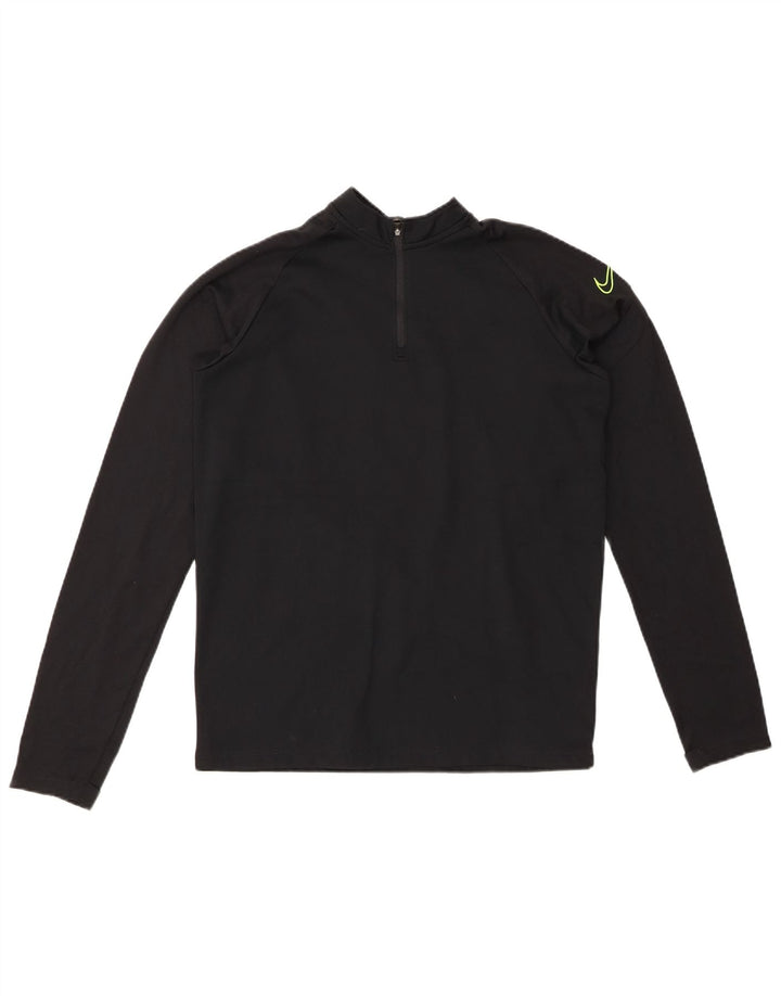 Chłopięcy dres NIKE Dri Fit z graficznym pulowerem, 13-14 lat XL, czarny