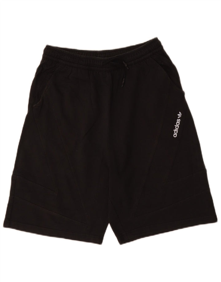 Męskie spodenki sportowe ADIDAS, małe, czarne, bawełniane