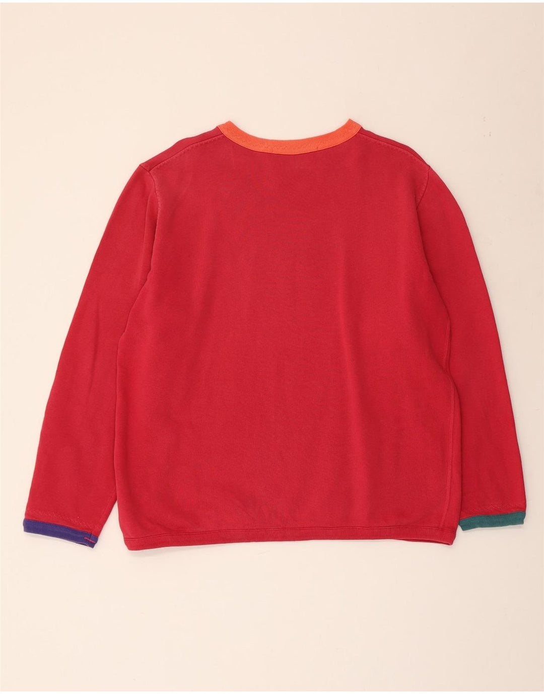 Damska bluza oversize z grafiką BEST COMPANY UK 8 Small Red