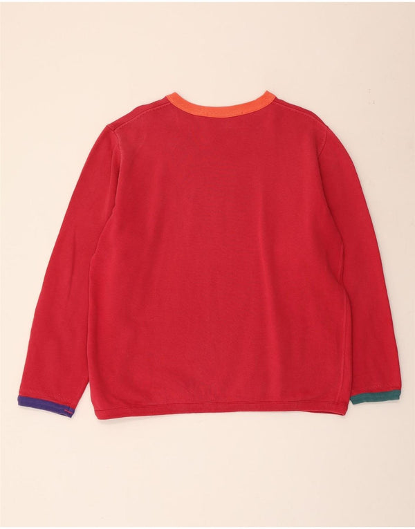 Damska bluza oversize z grafiką BEST COMPANY UK 8 Small Red