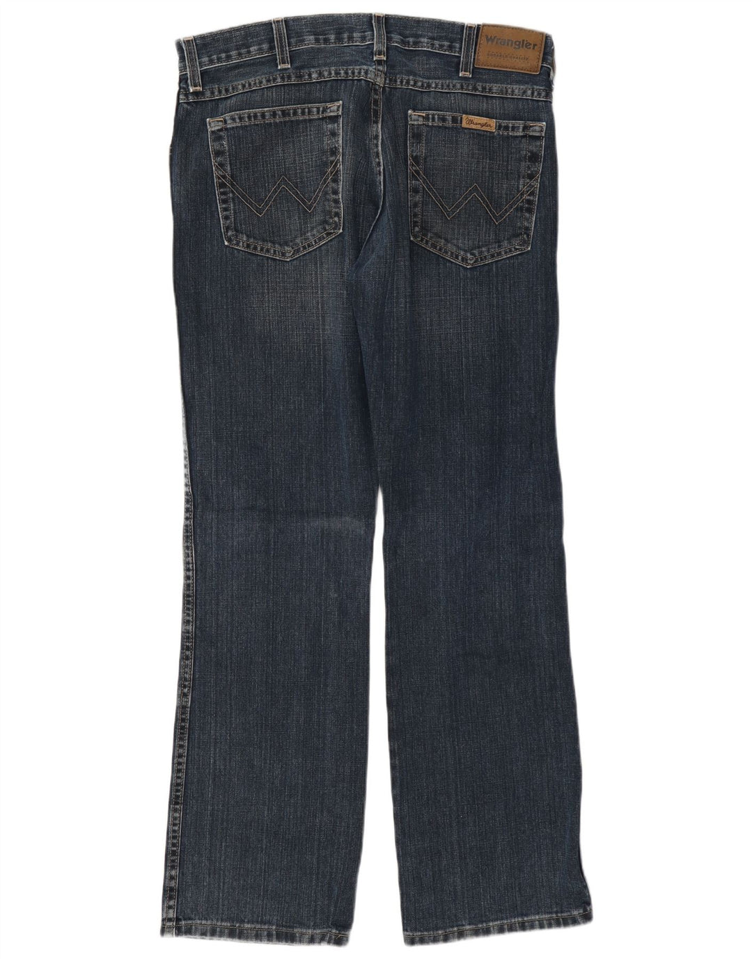 Jeansy męskie Wrangler Bootcut W32 L32 Granatowe, bawełniane