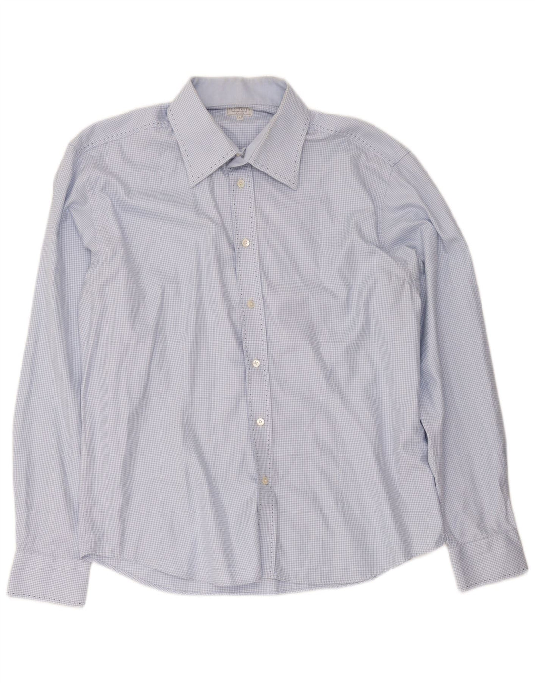 Koszula męska Ted Baker, rozmiar 6 2XL, niebieska, bawełniana w pepitkę