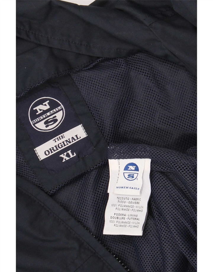 Męska kurtka bomberka North Sails UK 42 XL, granatowa, poliamidowa