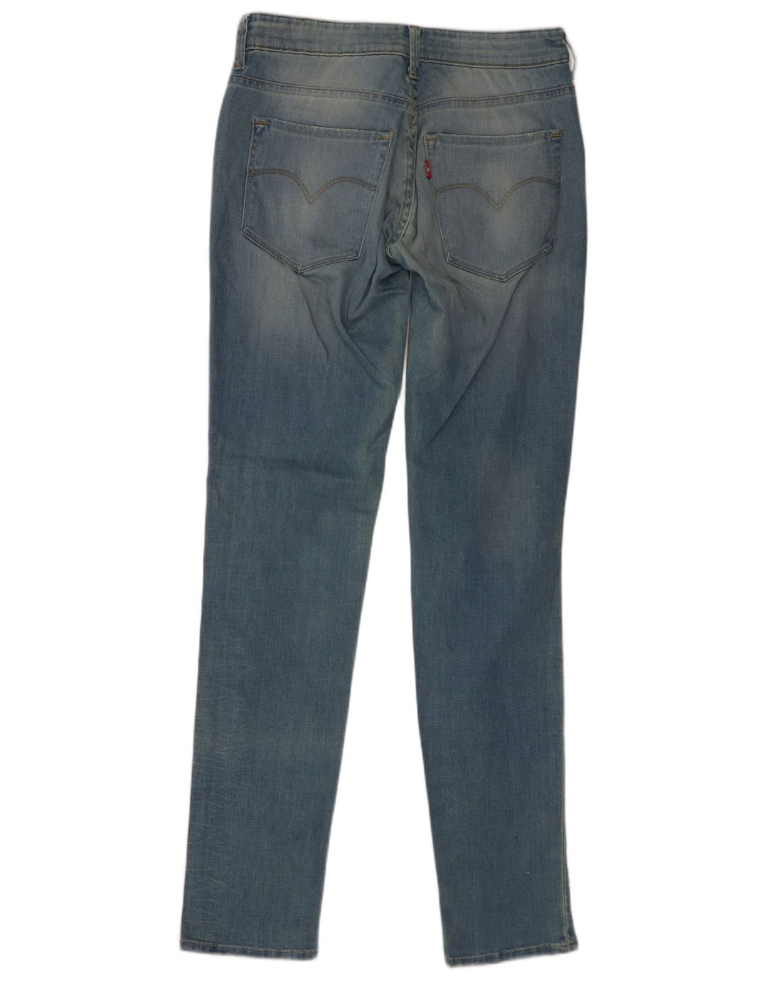 Damskie jeansy skinny LEVI'S W27 L32 niebieskie