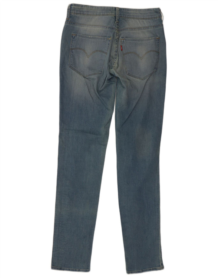 Damskie jeansy skinny LEVI'S W27 L32 niebieskie