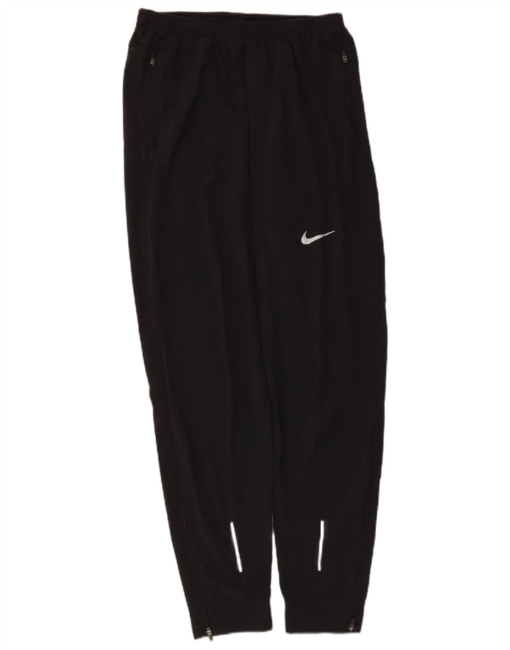 Męskie spodnie dresowe Nike Dri Fit Joggery, średni czarny poliester