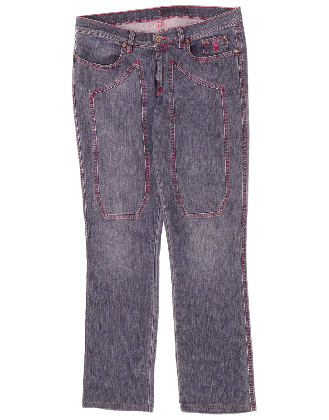 Jeansy damskie Jeckerson W34 L30 Niebieskie bawełniane