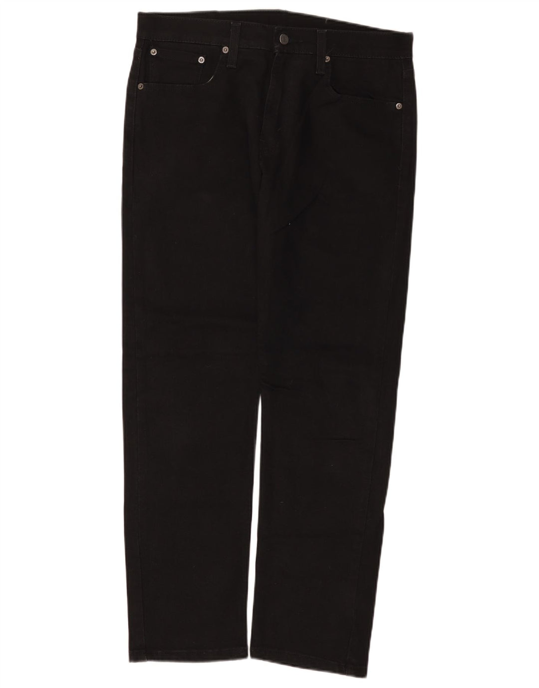 Męskie jeansy Levi's 502 Tapered W32 L30 Czarna bawełna