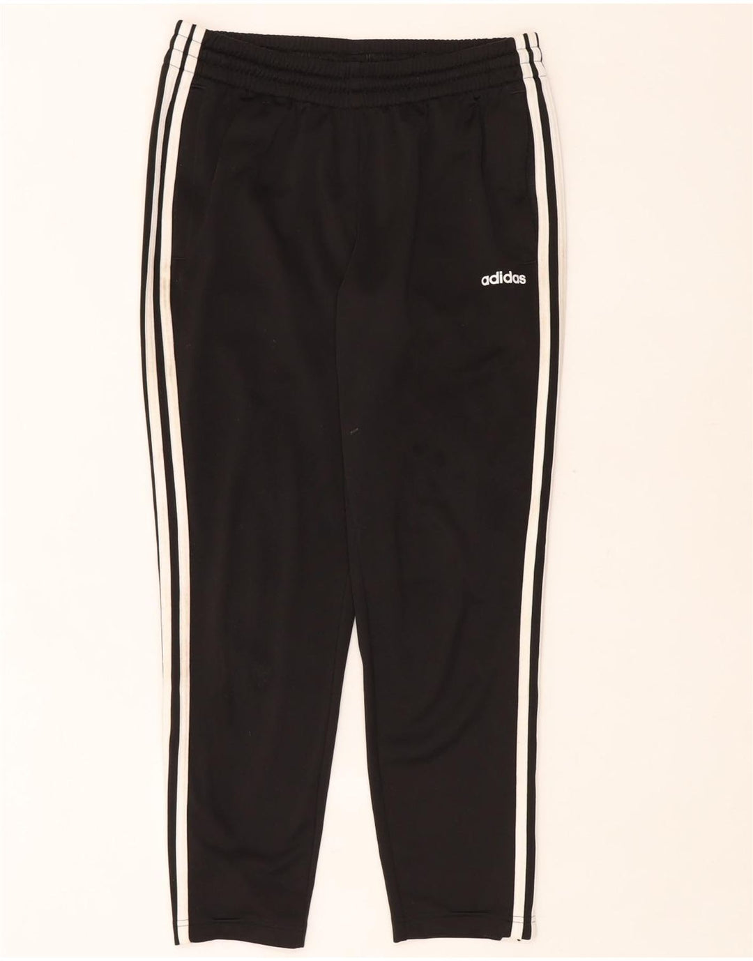 Damskie spodnie dresowe Adidas UK 12/14 Średni czarny poliester