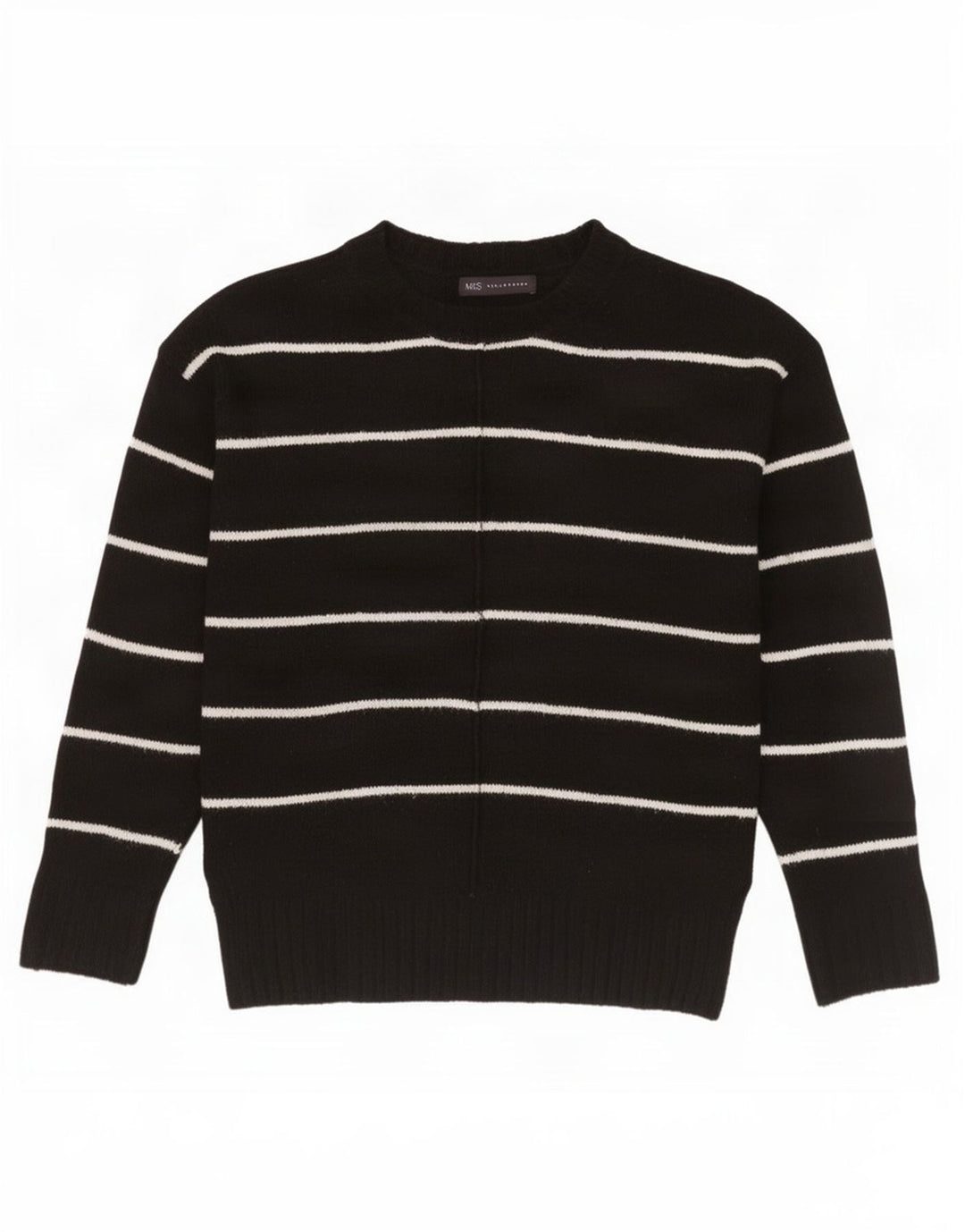 Marks & Spencer Damski sweter z golfem UK 14, średni czarny