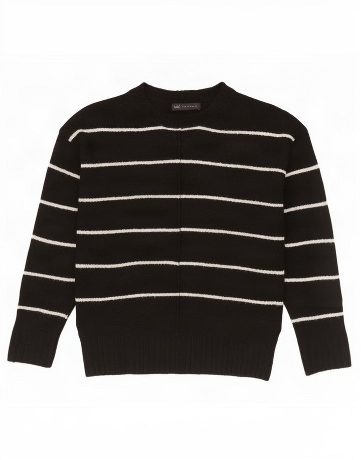 Marks & Spencer Damski sweter z golfem UK 14, średni czarny