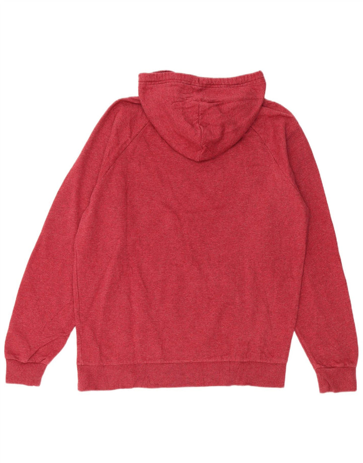 UNDER ARMOUR Męski sweter z kapturem, średnio czerwony, bawełniany