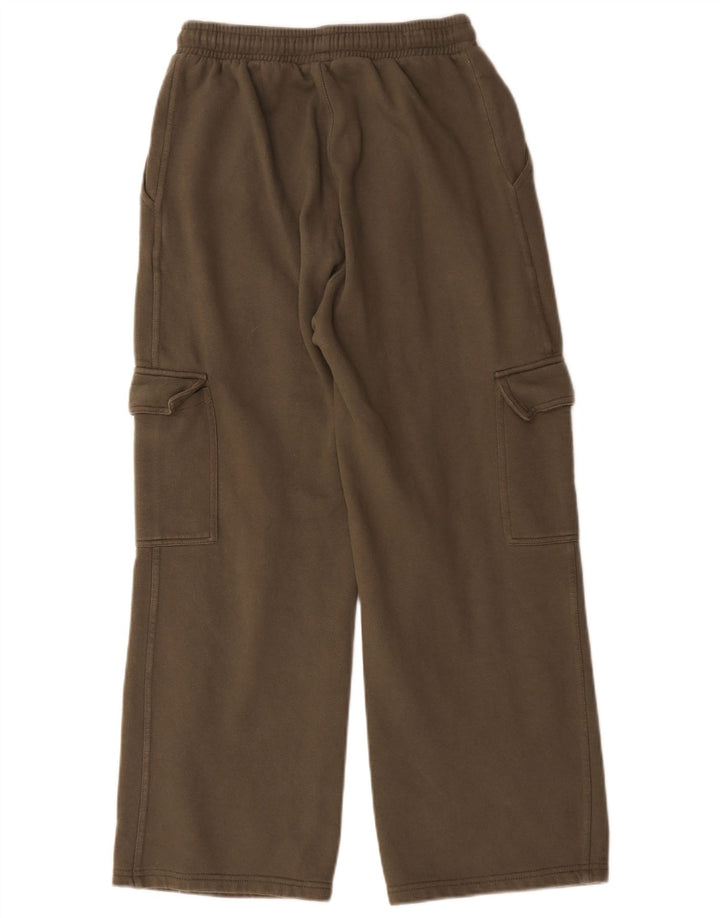 Damskie spodnie dresowe Zara Cargo UK 12, średnia bawełna khaki