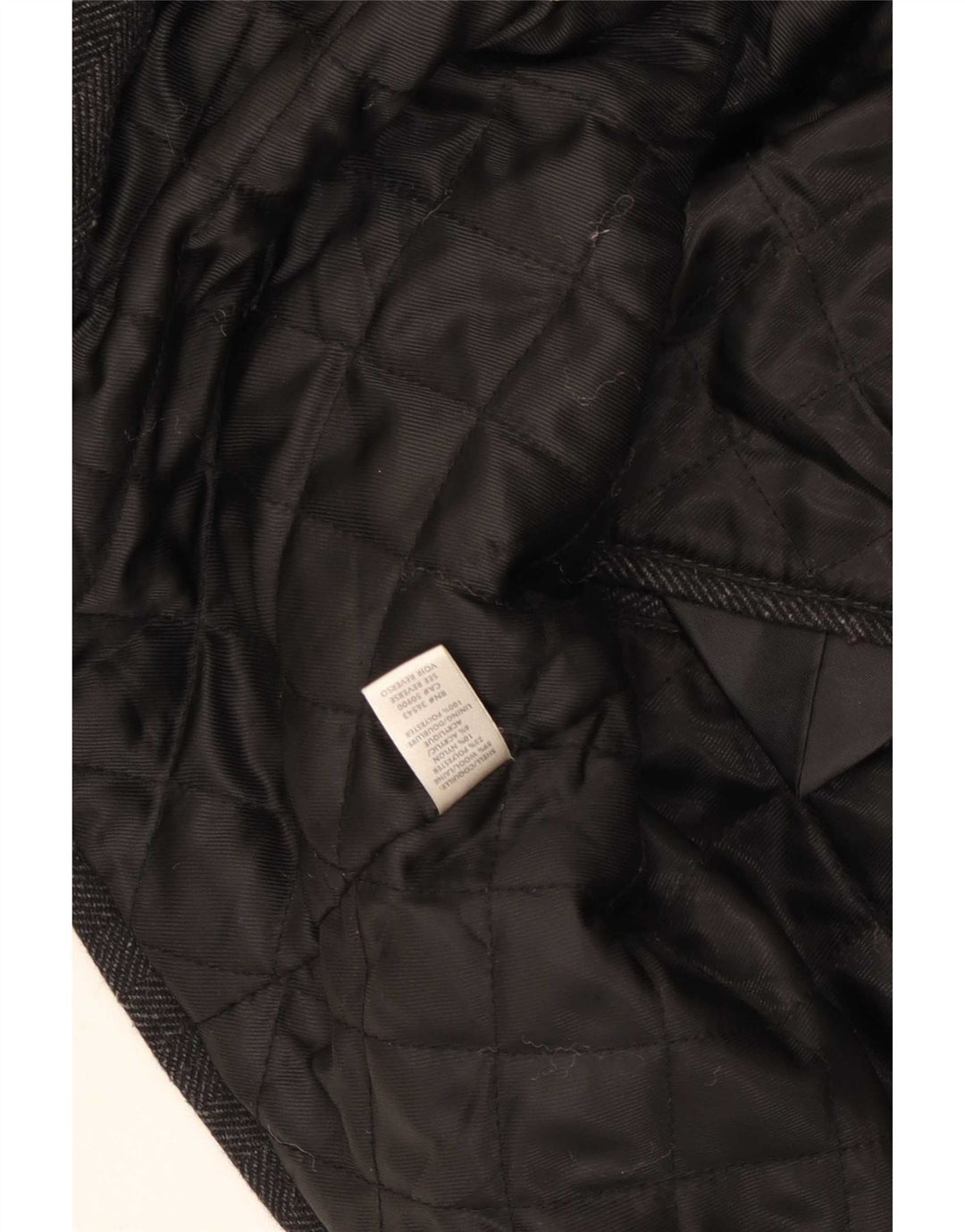Płaszcz męski Calvin Klein Pea UK 40, duży, szary, wełniany w jodełkę