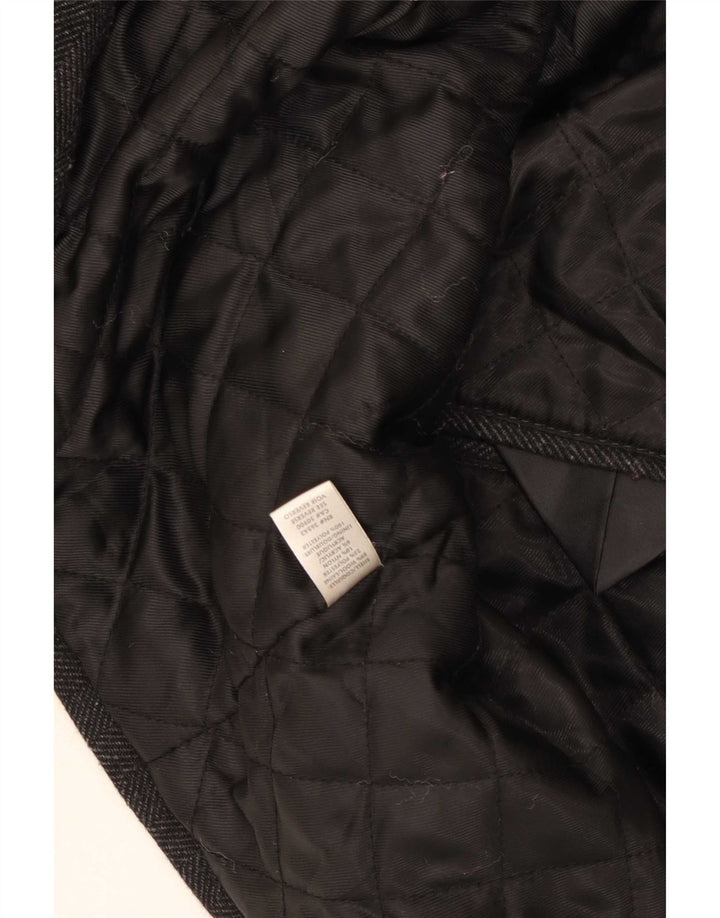 Płaszcz męski Calvin Klein Pea UK 40, duży, szary, wełniany w jodełkę