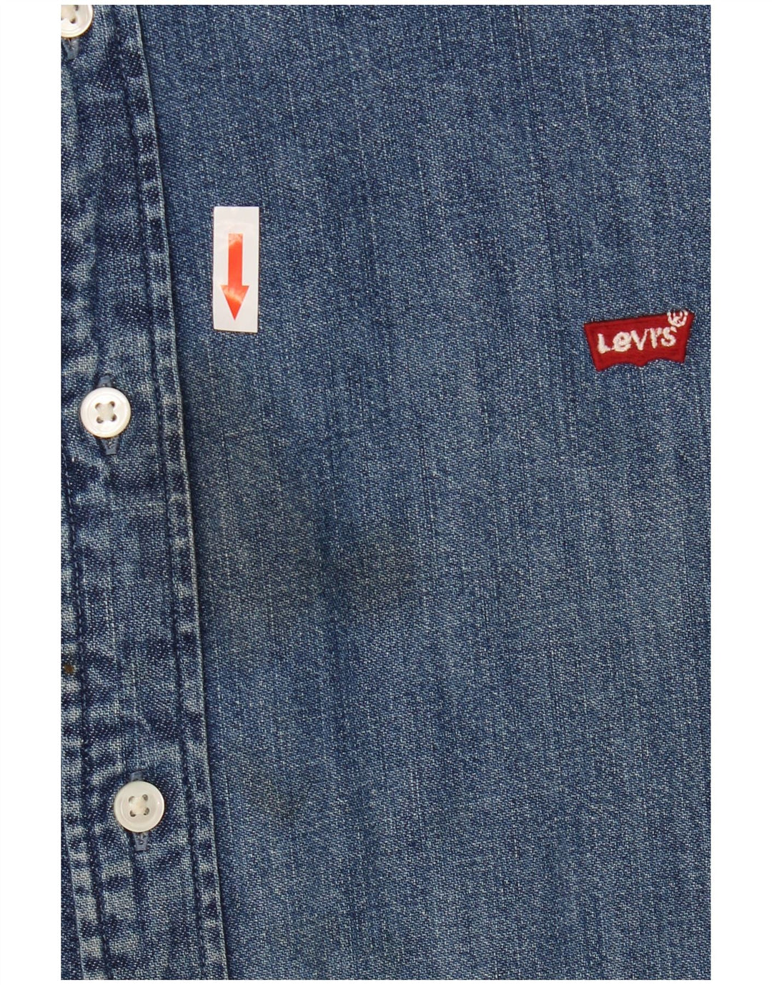 Męska koszula dżinsowa Levi's XL, niebieska, bawełniana