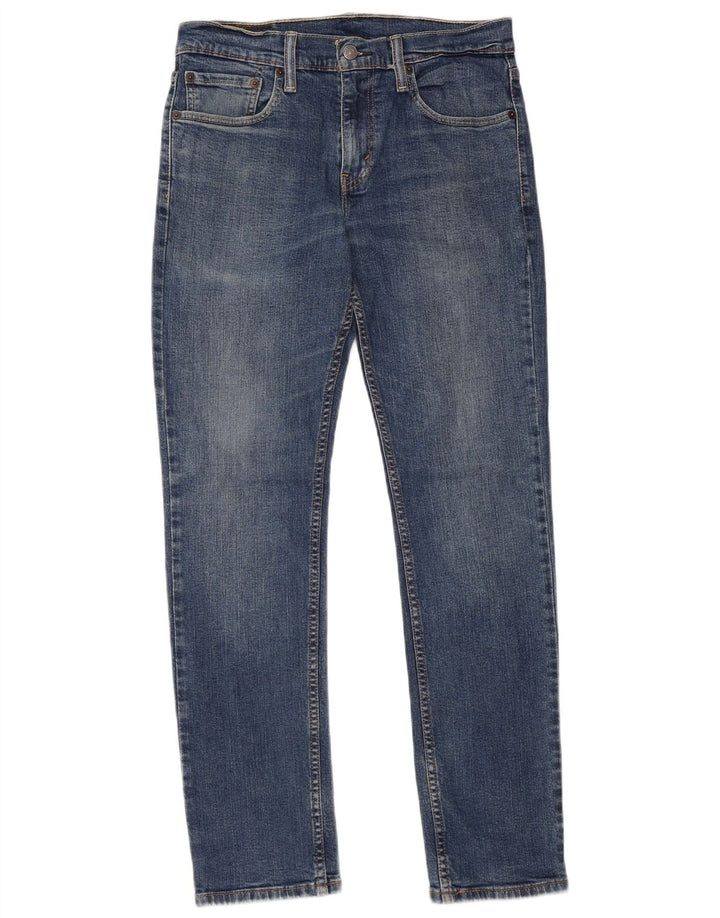 Męskie jeansy LEVI'S 511 Slim W32 L32 Niebieska bawełna