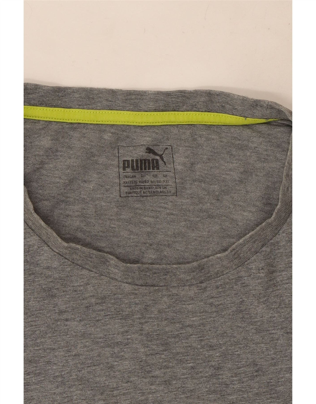 Męski T-shirt z grafiką Puma Top 2XL Szary nakrapiany