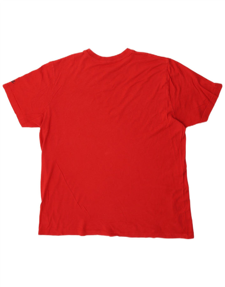 Męski T-shirt Nike o regularnym kroju z grafiką, XL, czerwony