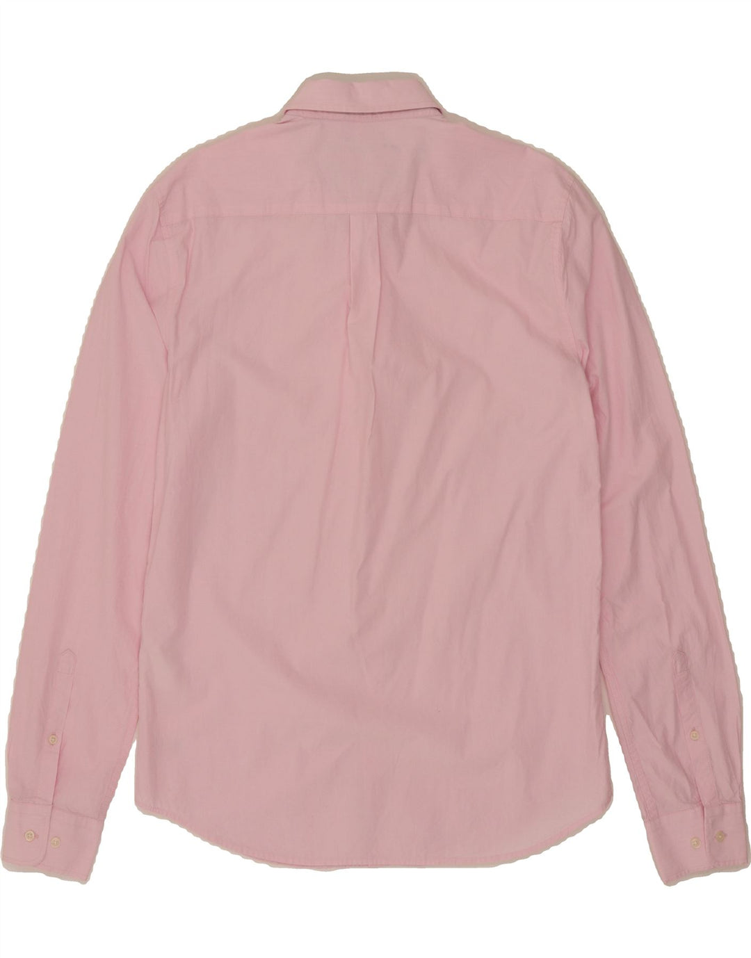 SUPERDRY Mens Regular Fit Shirt Medium Pink Cotton Vintage Superdry and Second-Hand Superdry from Messina Hembry 