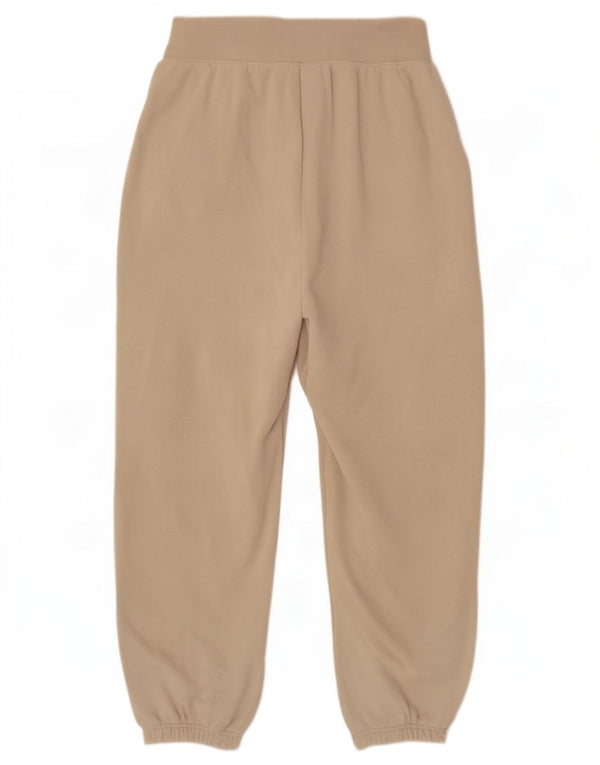 Damskie spodnie dresowe Nike Graphic Joggers UK 10 Małe, beżowe, bawełniane