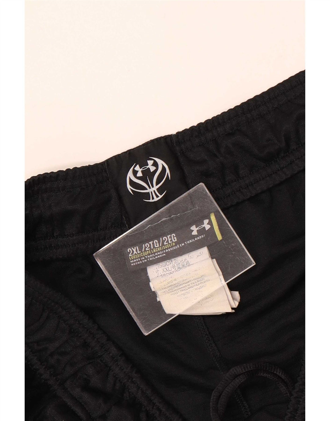 Męskie spodenki sportowe Under Armour Graphic 2XL, czarny poliester