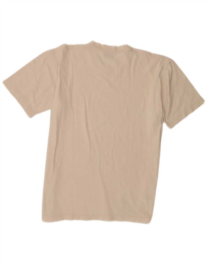 Męska koszulka Kappa Top XL, beżowa, bawełniana