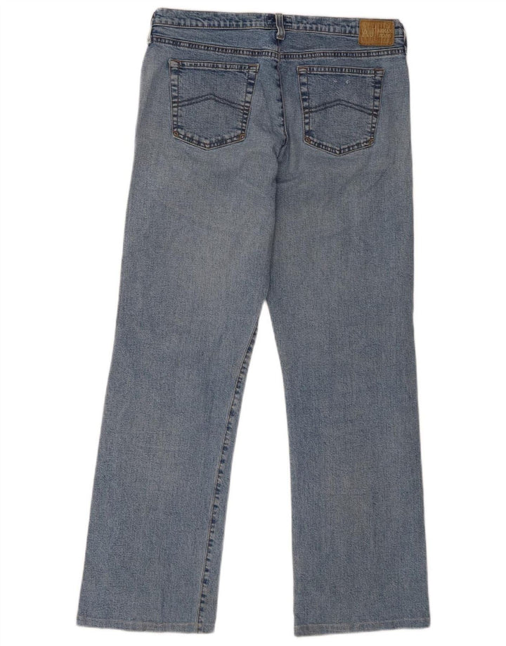ARMANI Womens Straight Jeans W31 L29 Blue