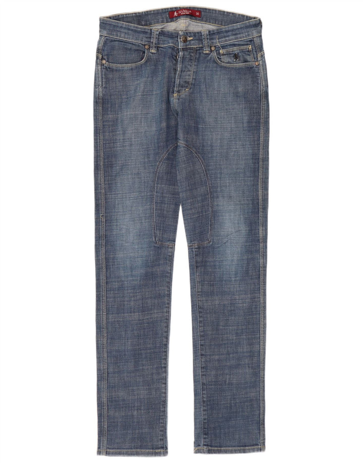 SIVIGLIA Damskie jeansy slim W30 L32 Niebieskie bawełniane