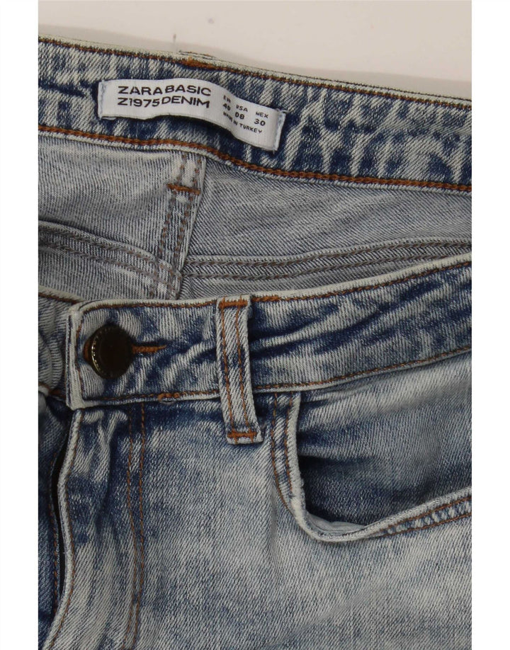 Damskie jeansy skinny Zara EU 40 Medium W30 L29 Niebieskie