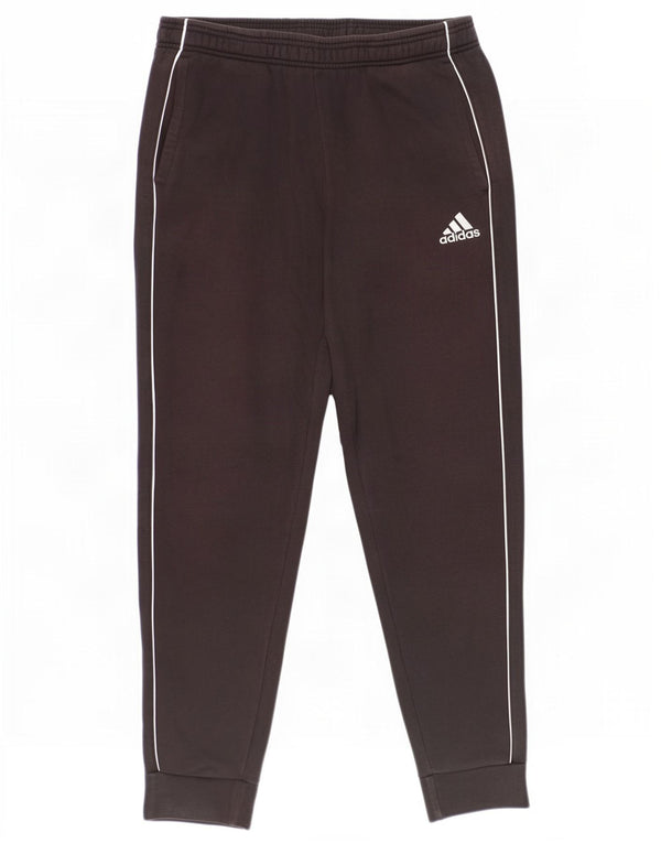Damskie spodnie dresowe Adidas Joggers UK 14 Średnie czarne bawełniane