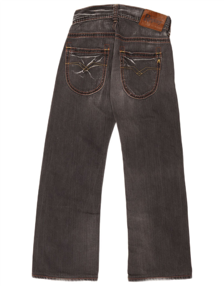 Damskie jeansy Bootcut Replay W26 L27 Szara bawełna
