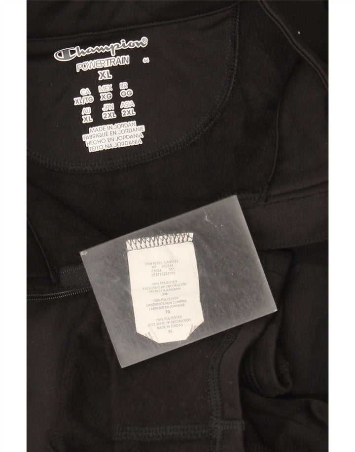 Damska kurtka dresowa Champion UK 18 XL, czarna, poliester