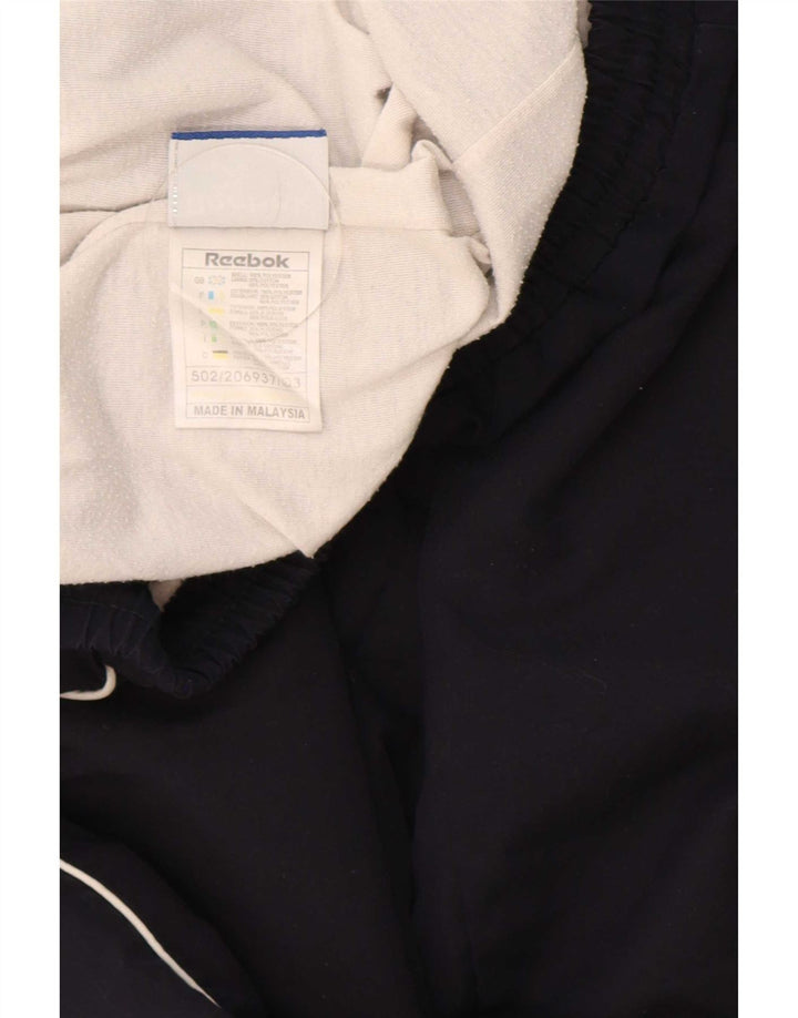 Męskie spodnie dresowe Reebok XL, granatowe, poliestrowe