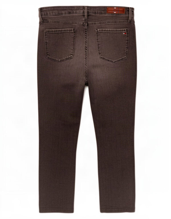 Tommy Hilfiger Womens Crop Slim Jeans W30 L25 Grey