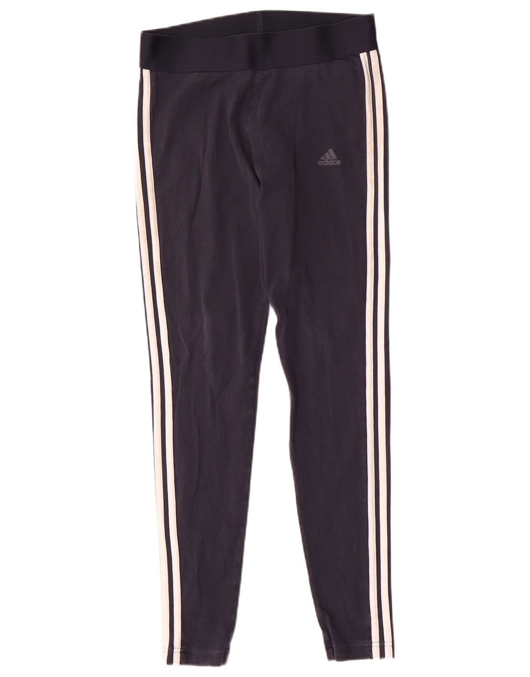 Legginsy damskie Adidas UK 12/14 Średni granatowy, bawełniany